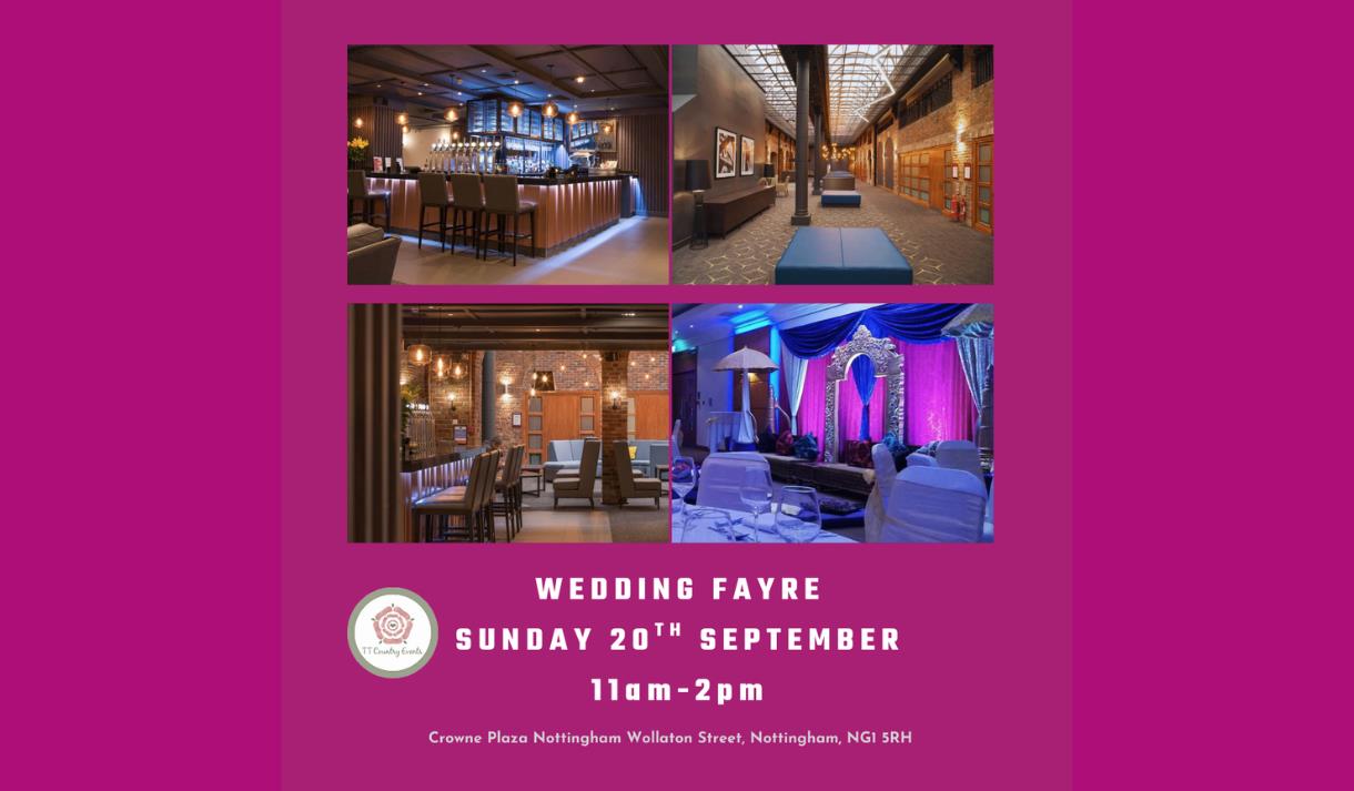Wedding Fayre Crowne Plaza Nottingham
