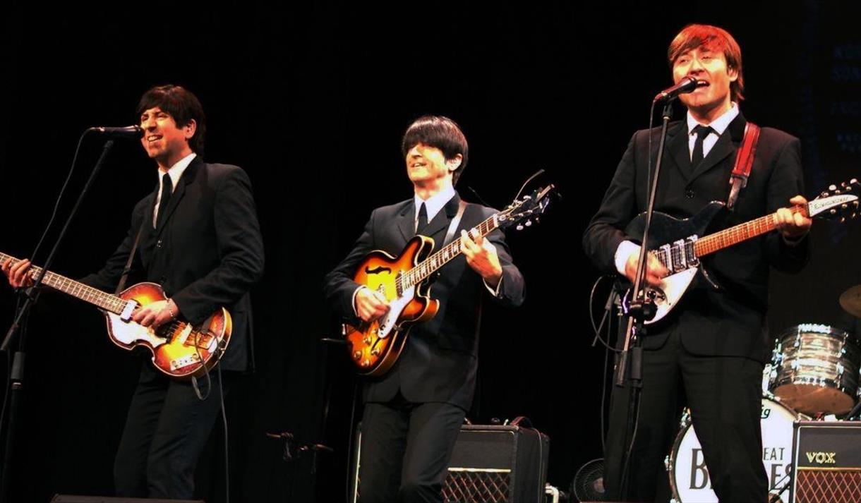 Photo of the upbeat beatles