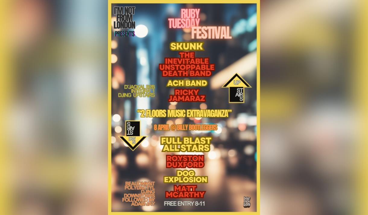 Ruby Tuesdays @Billy Bootleggers