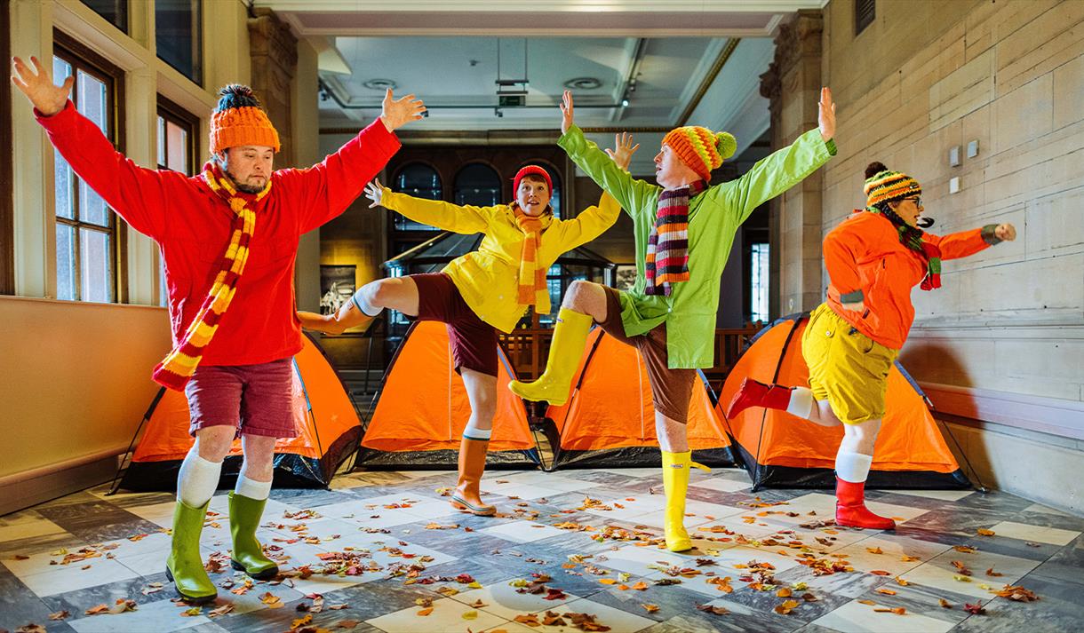 Four Go Wild in Wellies