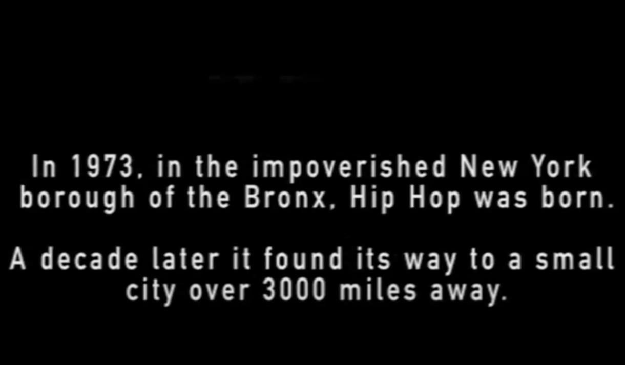 Grahpic for the event: white text against a black background