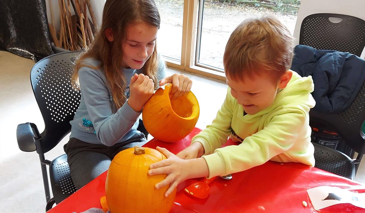 Pumpkin Carving at Creswell Crags