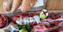 Vineyard café at Wolds Wine Estate
