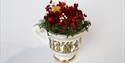 Christmas Teacup Floristry - Craft of the month November 2024 at Debbie Bryan
