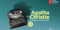 Agatha Christie: A World of Mystery exhibition banner