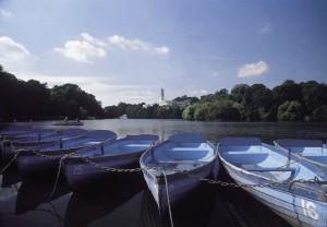 Boating Lake at Highfields Park