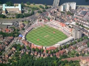 Aerial view of Trent Bridge Cricket Ground low-res