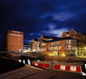 Waterfront at night copyright MHK - Low Res