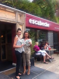 A warm welcome from Natalie at the beautiful Escabeche