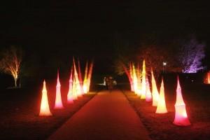 The Aurora Winter Illuminations at Rufford Abbey